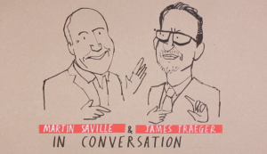 10 years of Mayvin: Martin Saville & James Traeger in conversation